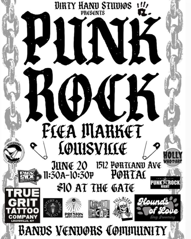 Punk Rock Flea Market Louisville Takes Over Portal On June 20